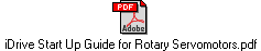 iDrive Start Up Guide for Rotary Servomotors.pdf