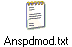 Anspdmod.txt