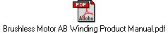Brushless Motor AB Winding Product Manual.pdf