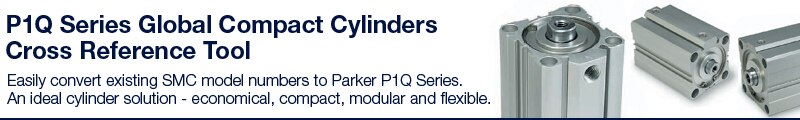 P1Q Series Global Compact Cylinders Cross Reference Tool